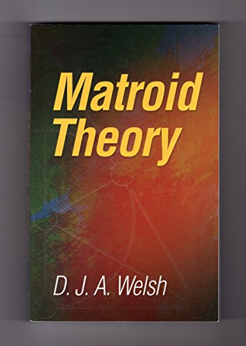 Matroid Theory (Dover Books on Mathematics) von Dover Publications